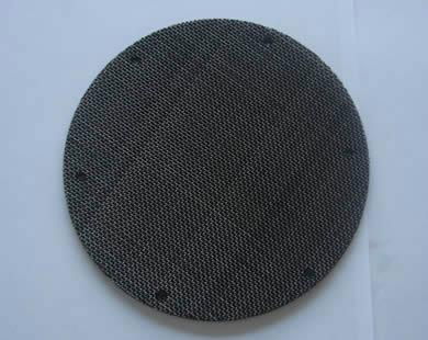 Black Wire Cloth Filter Disc