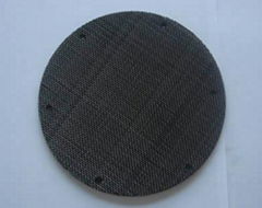 Black Wire Cloth Filter Disc