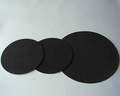 Black Wire Cloth Filter Disc 2