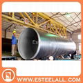 astm api iso erw large diameter and good quality carbon welded steel pipe 4