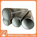 astm api erw spiral weld black steel pipe best china manufacturer 4