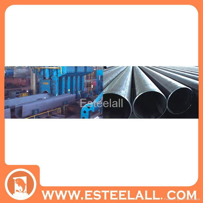 astm api erw spiral weld steel black pipe 4