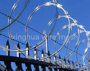 Razor Barbed Wire Mesh as Protecting Fence  3