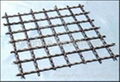 Building material crimped wire mesh