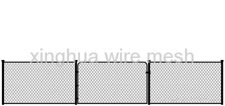 China leading exporter chain link fence 