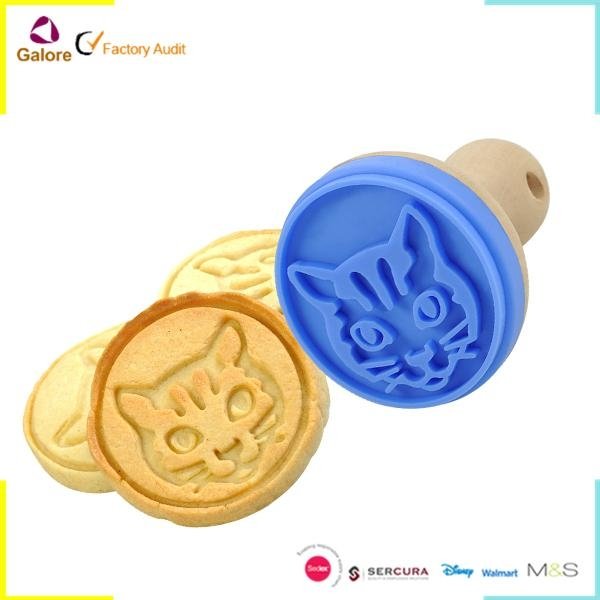 Biggest customized Silicone Cake Stamp,Biscuit Stamp