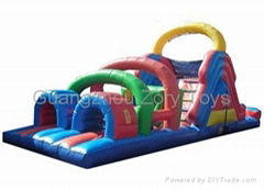 inflatable obstacle course