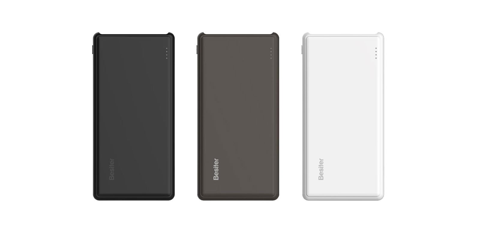 Slim Portable Power Bank with 10000 mAh Capacity