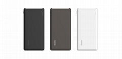 Slim Portable Power Bank with 10000 mAh Capacity