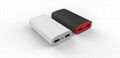 4000 mAh Portable Power Bank with 2 output ports 2
