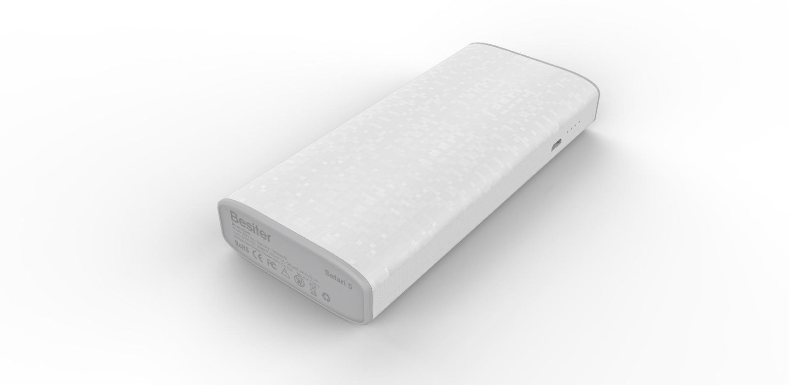 Li-ion Battery 10000 mAh Portable Power Bank 5