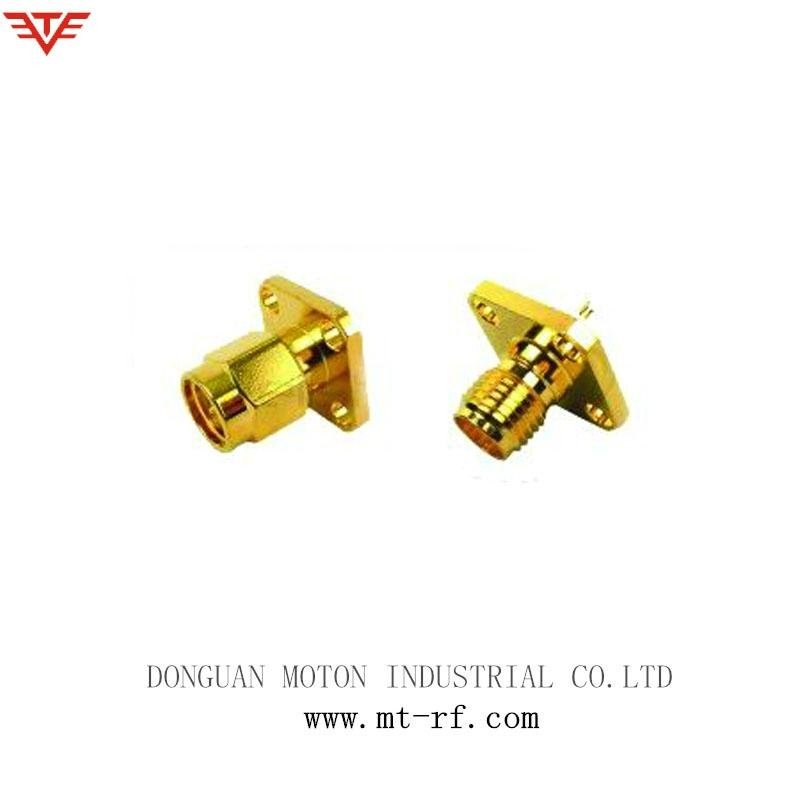 RF coaxial connector SMA Male PCB Mount RF Coaxial Connector