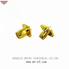 RF coaxial connector SMA Male PCB Mount