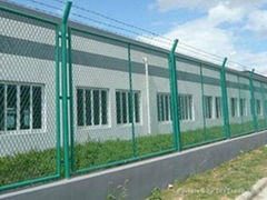 Expanded Metal Fence