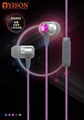 IN EAR STYLE WITH HIFI STEREO AND NOISE ISOLATION  METAL EARPHONE