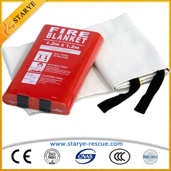EN Standard Best Quality Fire Blanket Fire Escape Tool Blanket