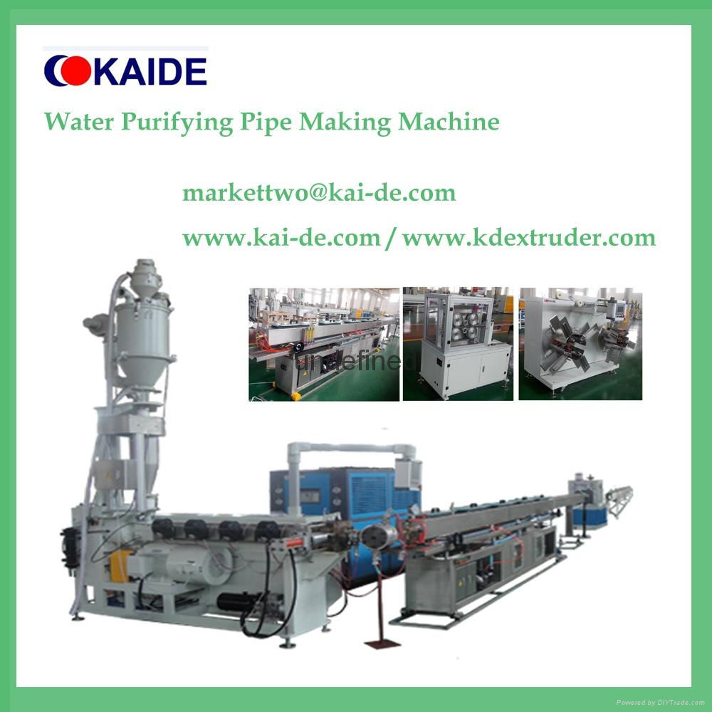 3/8 PE tube machine for water purifying 