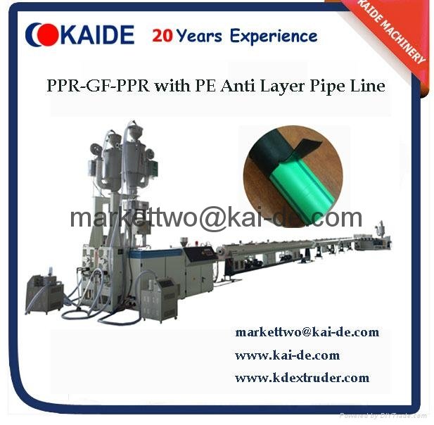 4 Layers PPR-GF-PPR Pipe Making Machine