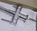 Brass Tri-Flow kitchen faucet Chrome finished 5