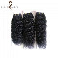 New Arrival Virgin Peruvian Hair Double Layers Afro Kinky Human Hair Weave 4