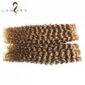 New Arrival Virgin Peruvian Hair Double Layers Afro Kinky Human Hair Weave 5