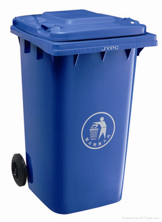 Plastic Outdoor Dustbins Manufacturers 240L Garbage Can 4