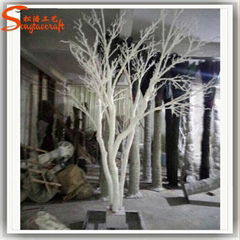 artificial tree with leaves artificial dry tree white tree for weddings