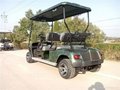 Chinese 4 seat off road gas powered golf cart 5