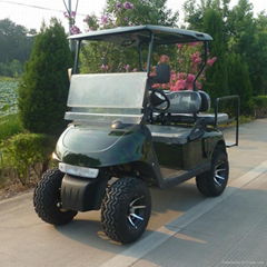 4 seat gad powered golf cart with 12inch alloy rim&off road tyre for sale