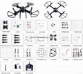 New arrival 2.4G Large DIY fpv drone and toy drone, multicopter and dobby drone  3