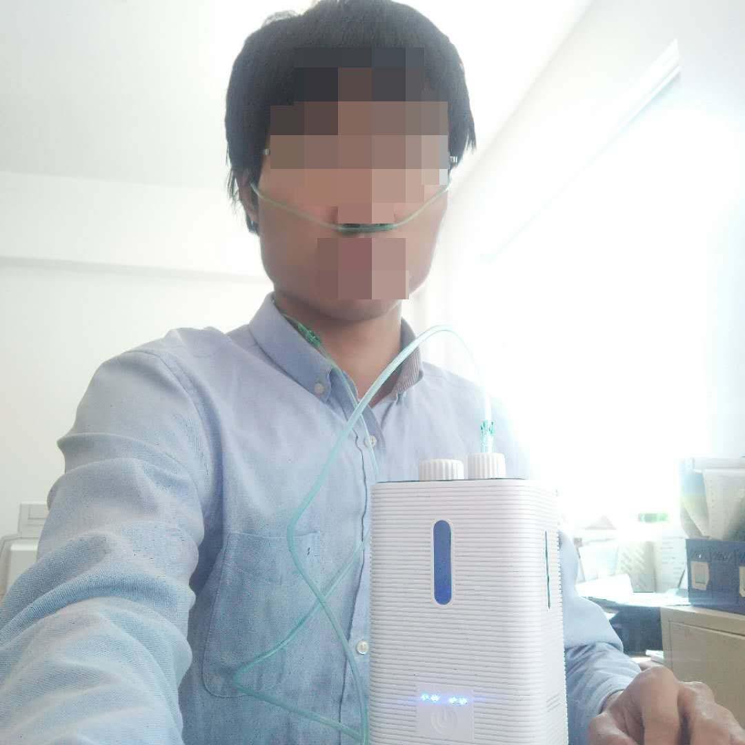mini portable hydrogen inhaler hydrogen breathing machine with lithium battery 3