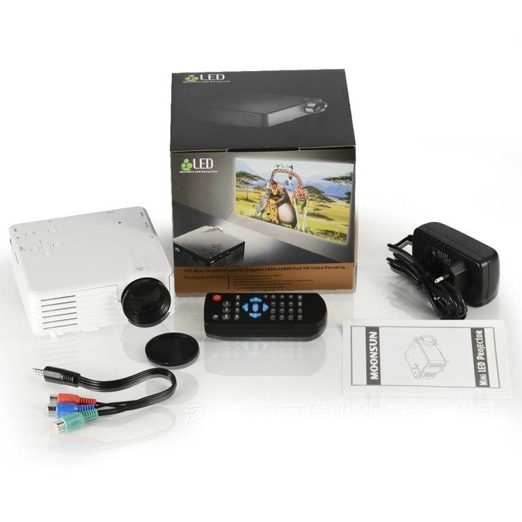 Mini Projector for the Home use Support 720P Smart Phone  Tablet PC projector 5