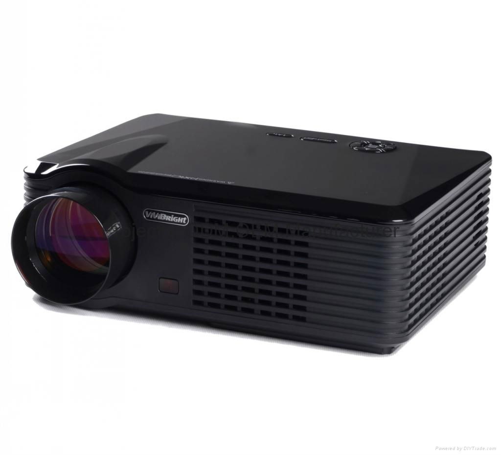 Home theater LED Projector S200 double HDMI  USB  800*480P                       2