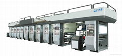 Automatic Electronic Shaft High Speed Gravure Printing Machine