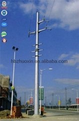 China Supplier longlifetime galvanized electric transmission pole tower