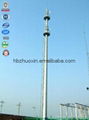 Good quality galvanized monopole antenna mast and communication tower 1