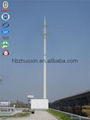 Good quality galvanized monopole antenna mast and communication tower 5
