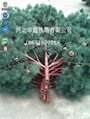 Hot dipped camouflaged tree galvanized