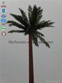 Hot dipped camouflaged coconut galvanized mobile communication tower 4