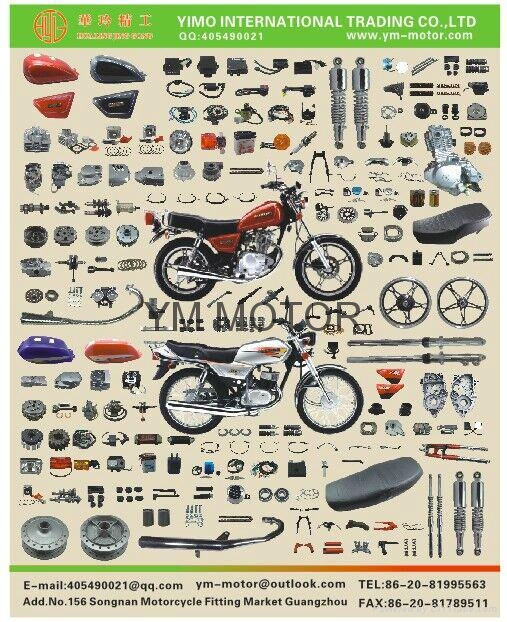 Professional Supplier Of All Kinds Of Motorcycle Parts YM MOTOR
