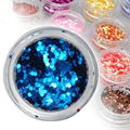 Many size hexagon glitter sequin