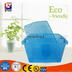  transparent plastic kitchen fruit storage box 