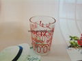 Perennial wholesale printed glass cup 1