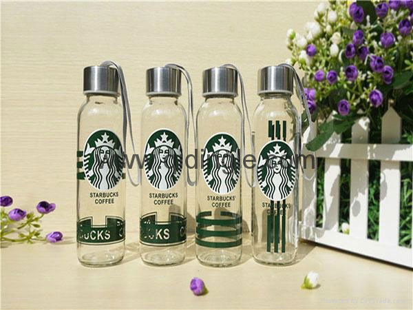 Supply glass starbucks cups 3