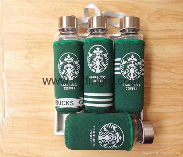 Supply glass starbucks cups 5