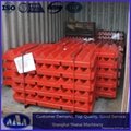 high manganese steel casting jaw plate 5