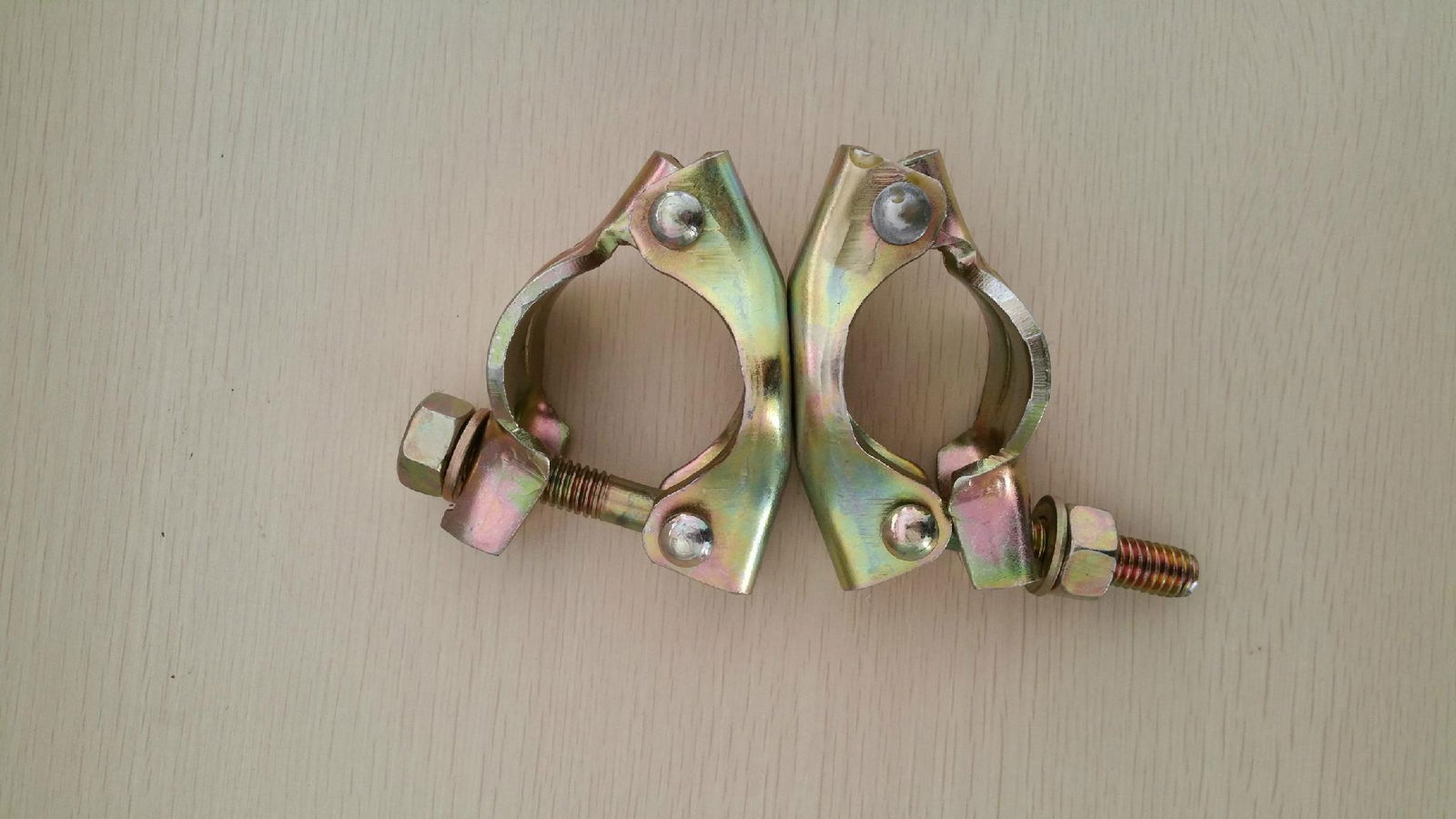 Hot sale fixed & Swivel scaffold clamp scaffolding coupler 2