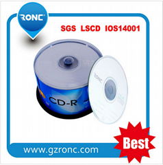 Factory wholesale cheap price printable cd-r 700mb/52x /80mins