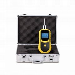 Portable pump suction gas detector