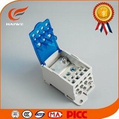 Hot sale low voltage brass busbar connector terminal block junction box with pla